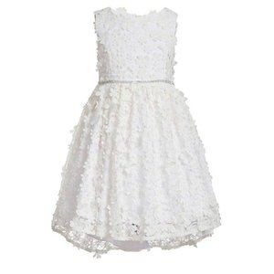 Badgley Mischka  Little/Big Girl Size 6 3D Flower